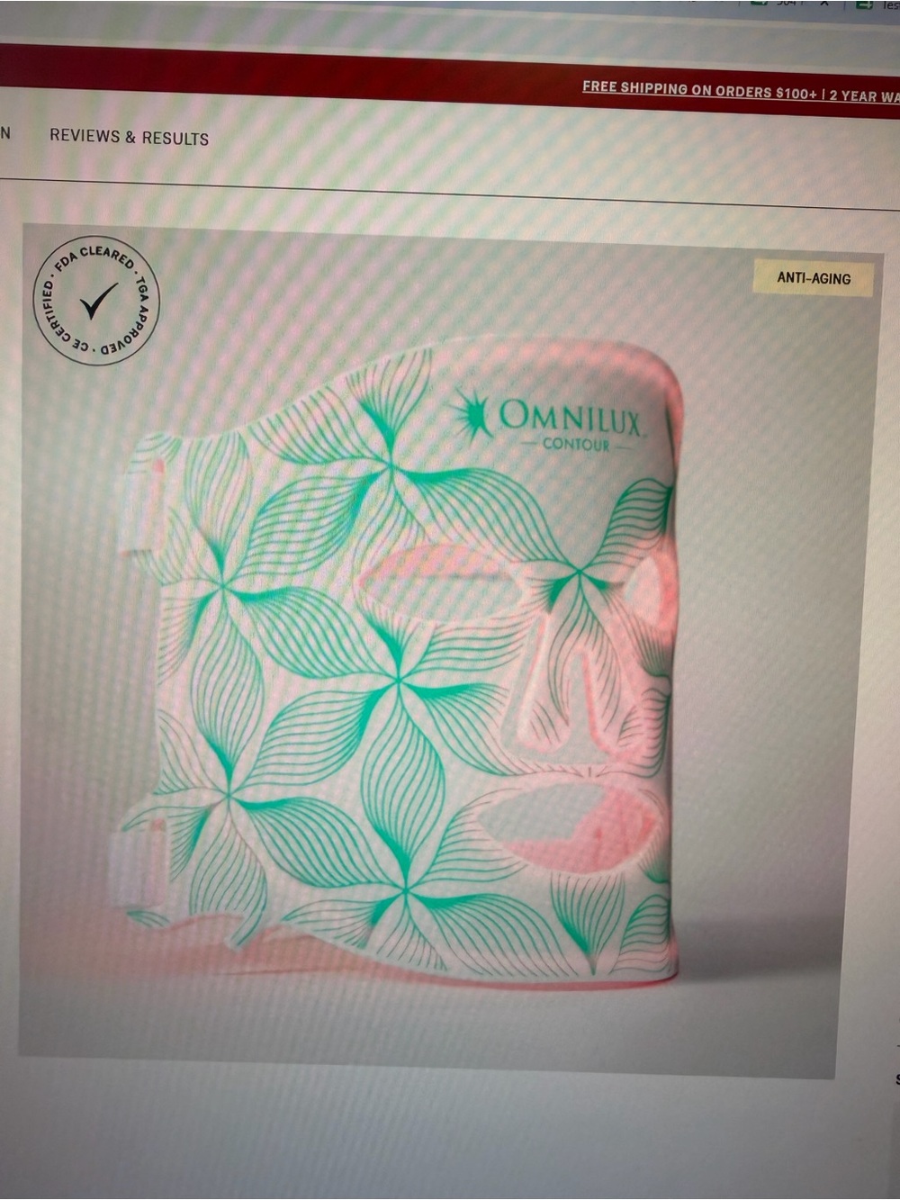 Omnilux contour face